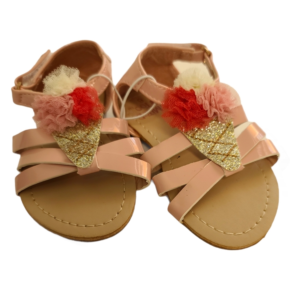 Limited Too Sandals Ice Cream Pink sandals Toddler Size 6